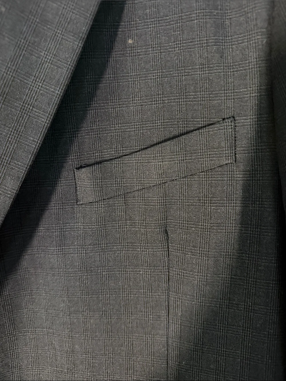 Nautica Men's Navy Two-Button Sport Coat with Patterned Lining 50 R
